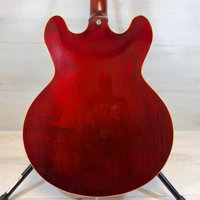Gibson Vintage 1967 ES-330TD Hollowbody Electric Guitar Cherry w/ Vintage Chipboard Case image 7