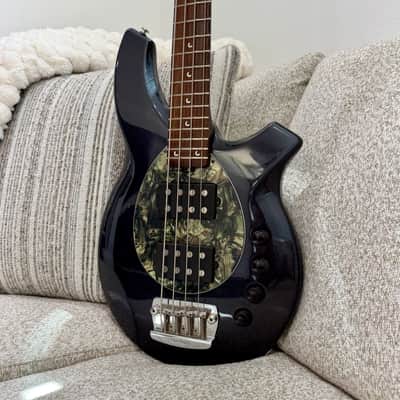 Ernie Ball Music Man Bongo 4 HH 2006 - Sapphire Black image 1