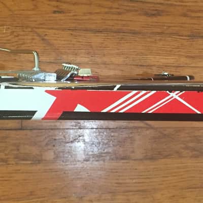 Dean ML EVH Frankenstein red, white black Dimebag Darrel meets Eddie Van Halen image 9