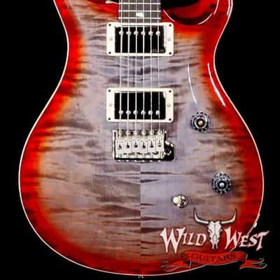 2024 Paul Reed Smith PRS Wild West Guitars Special Run CE 24 Painted Black Neck 57/08 Covered Pickups Faded Grey Black Cherry Burst 7.50 LBS image 1