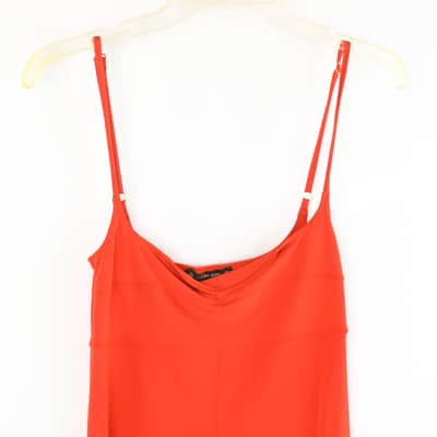 Plein Sud Orange Spaghetti Strap Blouse Owned by Sheila E. image 2
