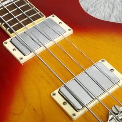 2010 Fernandes Burny LPB-65 STANDARD Vintage Cherry Sunburst Made in China image 3