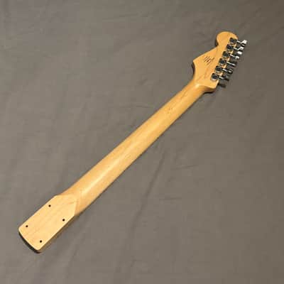 2025 Squier FSR Sonic Stratocaster Loaded Neck, Maple image 3