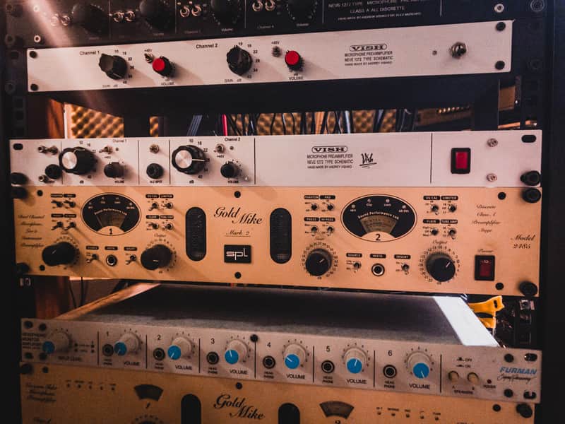 SPL Gold Mike MkII Model 2485 Dual-Channel Microphone / Line / Instrument Preamplifier image 1