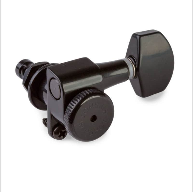 Hipshot® 8.5mm Black SINGLE Grip-lock Tuner~24mm Post Length~USA~Brand New Other image 1