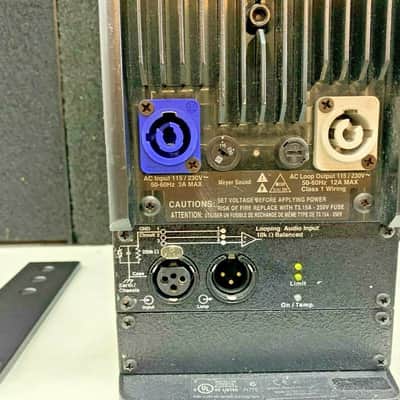 MEYER SOUND UPM-2P ULTRA-COMPACT NARROW COVERAGE POWERED LOUDSPEAKER (ONE) image 11