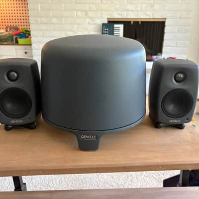 Genelec 8010A + 5040B 2.1 Studio Monitor System — Matched Set, Excellent Condition image 1