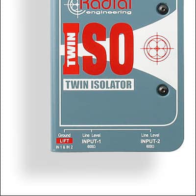 Radial Engineering Twin-Iso Two Channel Signal Isolator image 1