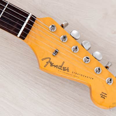 2008 Fender DiMarzio Collection Stratocaster '62 Vintage Reissue ST62-DMC Candy Apple Red, Japan CIJ image 4
