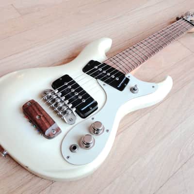1990s Mosrite Mini Octave Electric Shortscale Guitar MIJ Kurokumo