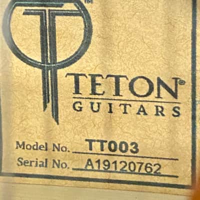 Teton TT003 Tenor Natural Mahogany, Great Ukulele for Beginner or Pro, Help Support Small Business image 6