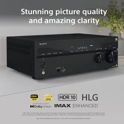Sony STR-AN1000 7.2 Channel Home Theater 8K A/V Receiver image 10