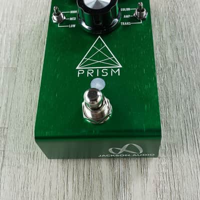 Mint Jackson Audio Prism Buffer Boost Preamp EQ Overdrive Guitar Effects Pedal Green image 2