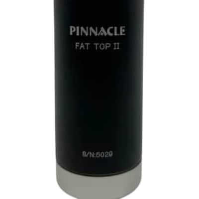 New Pinnacle Microphones Fat Top II w/ Lundahl Deluxe | Ribbon Microphone | Black image 3