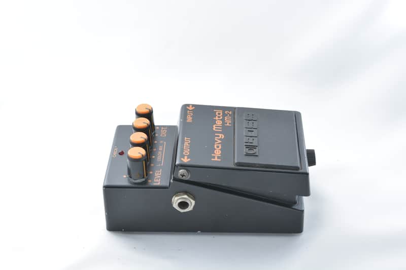BOSS HM-2 Heavy Metal Distortion December 1984 Black Label Vintage
