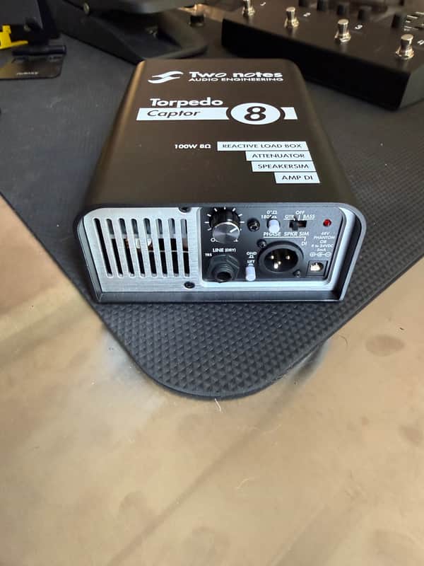 Two Notes Torpedo Captor Loadbox/Attenuator/DI - 8 Ohm | Reverb Canada