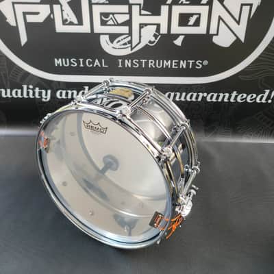 Pearl Ian Paice Signature Stainless Steel Snare Drum 6.5" × 14"(CLEARENCE) image 5