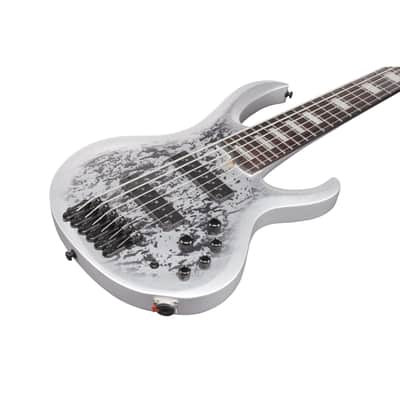 Ibanez BTB25TH6-SLM Silver Blizzard Matte - 6-String Electric Bass image 9