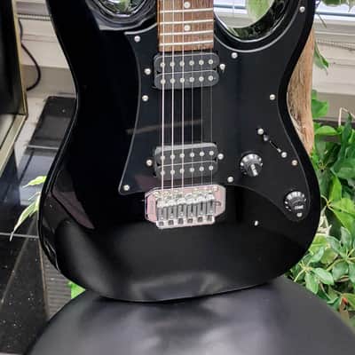 Ibanez Gio GRX20-BKN Dual Humbucker 6-String Electric Guitar - Black image 2