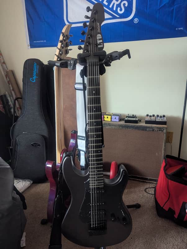 ESP LTD SN-1000 Evertune 2022 - Present - Charcoal Metallic Satin image 1