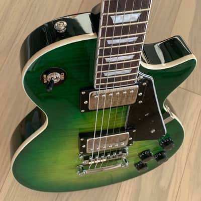 Firefly FFLPS Les Paul Lizard Burst Green image 4