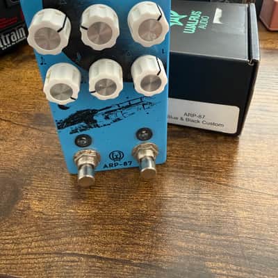 RARE Walrus Audio ARP 87 Blue and Black Custom image 1