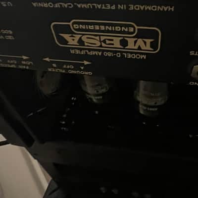 Mesa Boogie D-180 (No Graphic Equalizer) 6550s! image 7