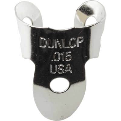 DUNLOP 36R015 Doigts - 36R Nickel Silver onglets, sachet de 20, 0.015 mm image 1