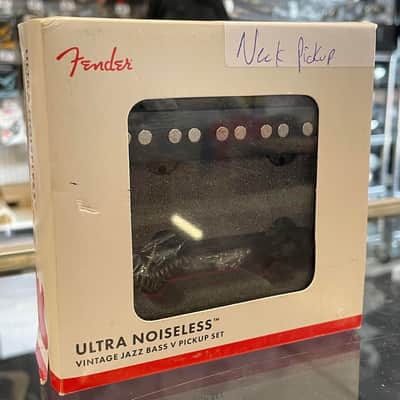 Fender Ultra Noiseless Neck Jazz Bass V Pickup - Black image 2