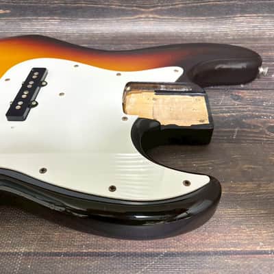 Fender Japan JB40 Jazz Bass Body Sunburst/with Original Pickups Made in Japan image 3