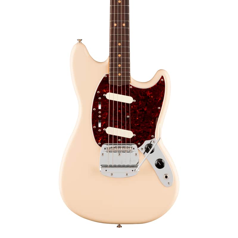 Fender Vintera III Mid '60s Mustang Rosewood Olympic White w/bag image 1