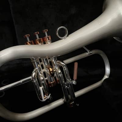 Carol Brass CFL-9990 Flugelhorn Euro Bell Satin & Combo Finishes "Angel Horn" image 3