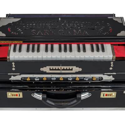 Handmade Harmonium   9Scale Changer  Exclusive Concert Quality Portable  Indian Teak With Bag image 1