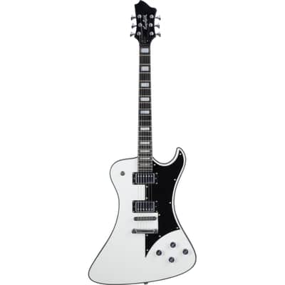 Hagstrom Fantomen Electric Guitar - White Gloss image 2