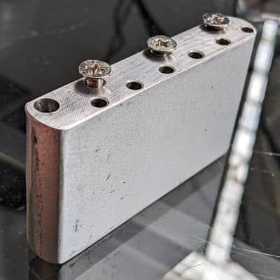 Fender Vintage Stratocaster Steel Tremolo Block - Japan MIJ 1980's image 1