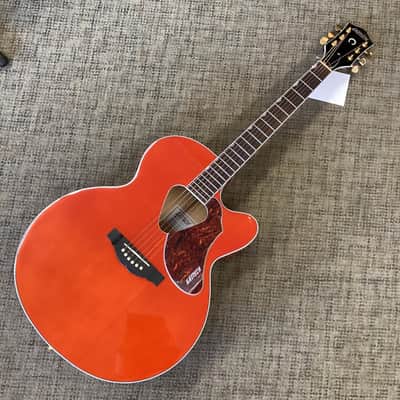 Gretsch G5022CE Rancher Jumbo Cutaway Electric Savannah Sunset image 1