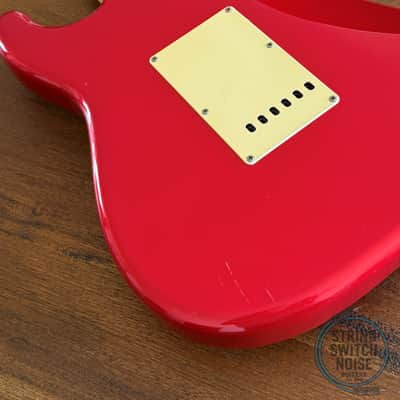 Fender Stratocaster, RARE, Dakota Red Metallic, 1990, ST-500VM , MIJ image 16
