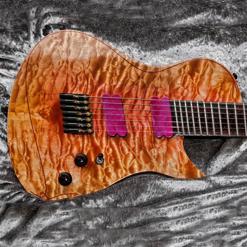 GB Liuteria Boutique Kapooya 7 string fanned knotted thread edition image 1
