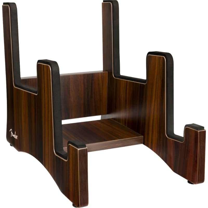 Fender Deluxe Wooden 2-Tier Multi Stand image 1