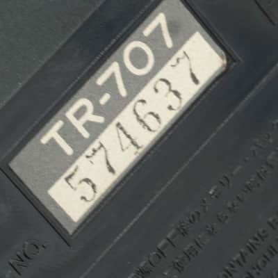 Vintage Roland TR707 Rhythm Composer Analog Drum Machine | Used image 5