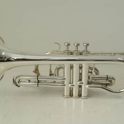 1992 Besson Sovereign BE-928 GS Silver Plated Cornet with Case - Superb! image 3