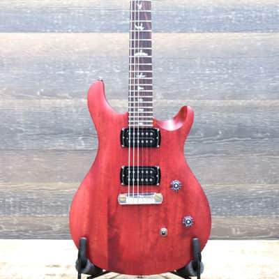 PRS SE CE 24 Standard Stoptail Satin Vintage Cherry Electric Guitar w/Bag image 2