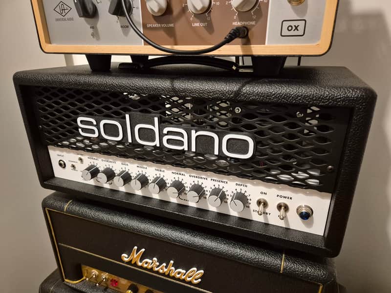 Soldano SLO-30 Classic 30-Watt Guitar Head 2020 - Black image 1