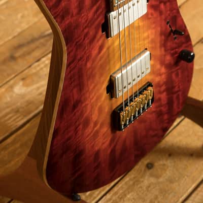 Mayones Aquila Elite S 7 B26.5 - Birdseye Maple - Lava Burst Gloss - 7-String image 6