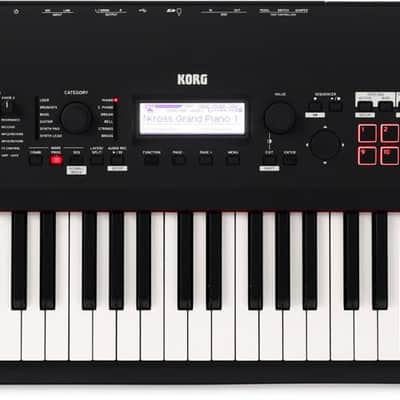 Korg Kross 2-88-MB 88-key Synthesizer Workstation - Super Matte Black