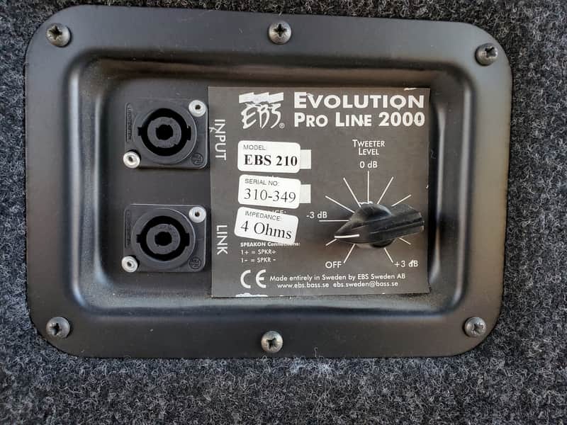 EBS Evolution Pro Line 2000 EBS-210 | Reverb
