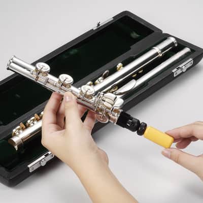 HERCULES DS-461B Flötenständer TravLite für Flöte mit H-Fuß image 3