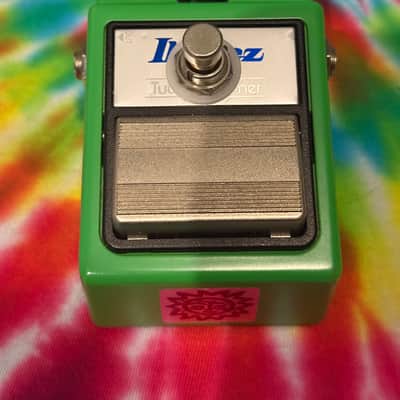 Ibanez TS9 Tube Screamer with Analogman Silver Mod 2010s - Green