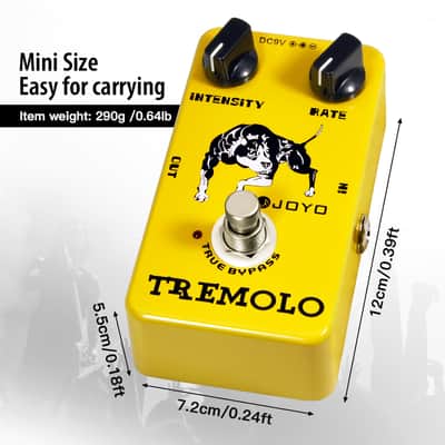 Joyo JF-09 Tremolo Pedal Free Shipment,price include the import duty for US buyer image 6