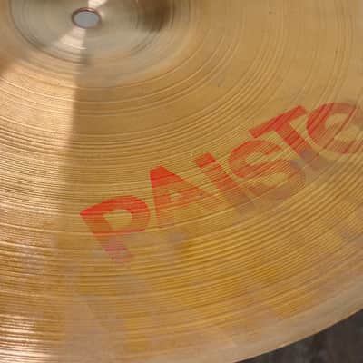 Paiste 2002 16" Heavy Crash Cymbal *VIDEO* 1212g - 1980s image 9
